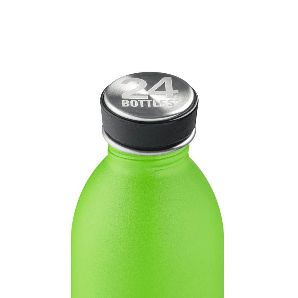 24Bottles Urban Bottle - Lime Green - 500ml - ScandiBugs