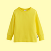 ScandiBugs Own Label Organic Long Sleeve Top - Sunshine Yellow