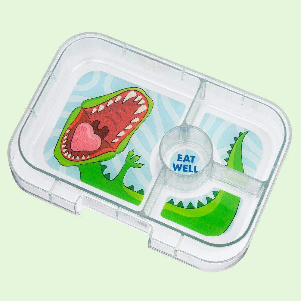 Yumbox Panino Boîte Bento Étanché 4 Compartiments – Rose Fifi Paris, Idéal Enfants & Adultes