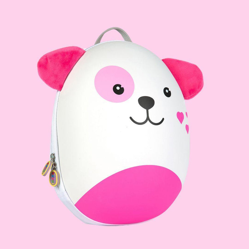 Boppi Tiny Trekker Kids Backpack 4 Litre - Pink Dog - ScandiBugs