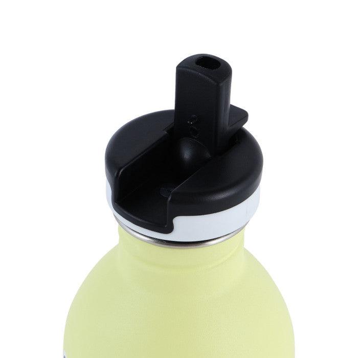 Noodoll Stainless Steel Bottle - Ricecracker Mouse - Yellow - ScandiBugs