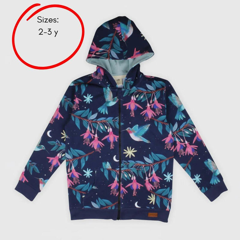 Walkiddy Hummingbirds 후드 재킷