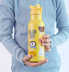 A Little Lovely Company - XL Stainless Steel Drink / Water Bottle: Animal Friends