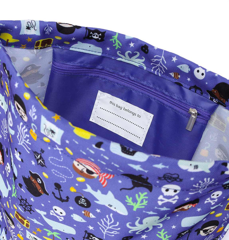 A Little Lovely Company - Gym / Drawstring Bag: Pirates