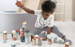 Speedy Monkey Building Blocks (50pcs) With Shape Sorter