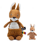 Les Ptipotos - Kangaroo Mum & Baby: Brown Sugar