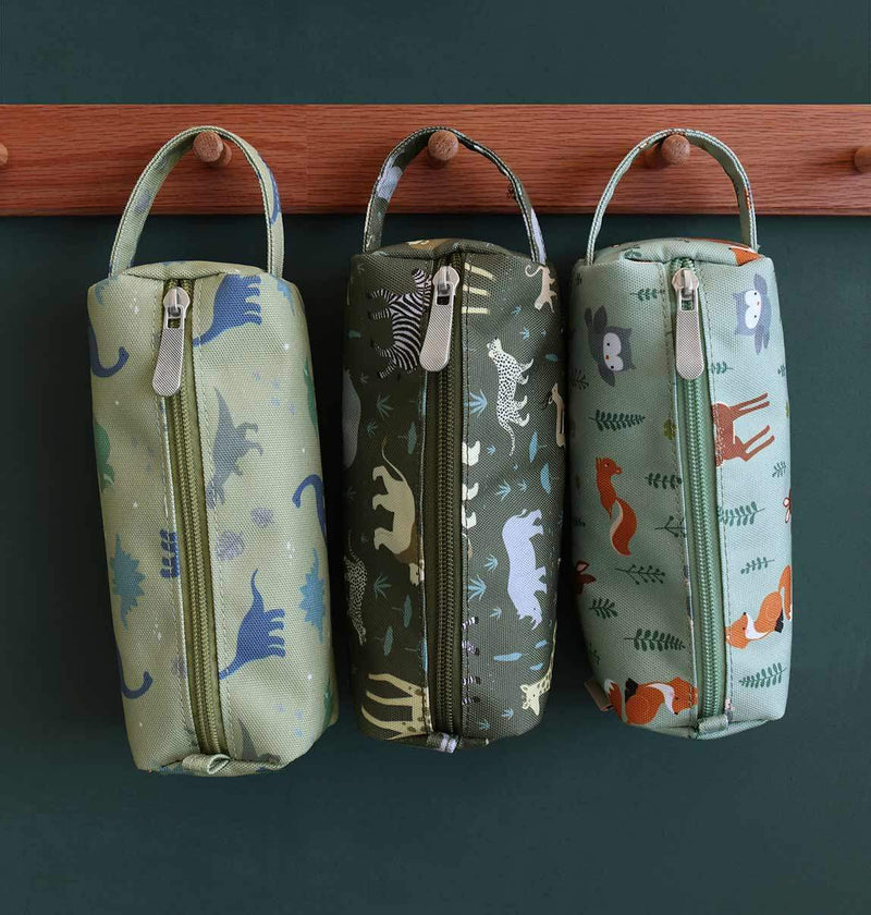 A Little Lovely Company - Kids Pencil Case: Savanna