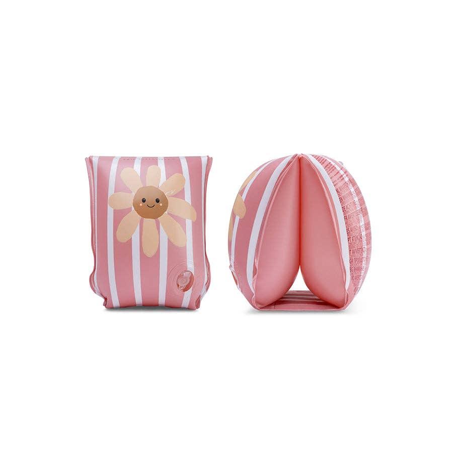 Swim Essentials - Armbands 2-6 Years: Daisy Flower Purple