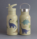 A Little Lovely Company - Kids Stainless Steel Drink / Water Bottle: Dinosaurs