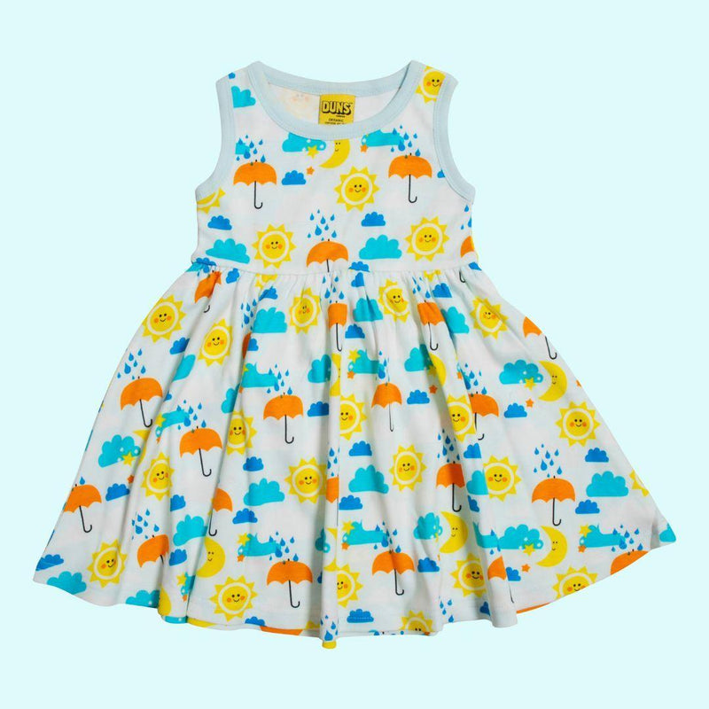 DUNS Sun and Rain - Sleeveless Gather Twirly Dress