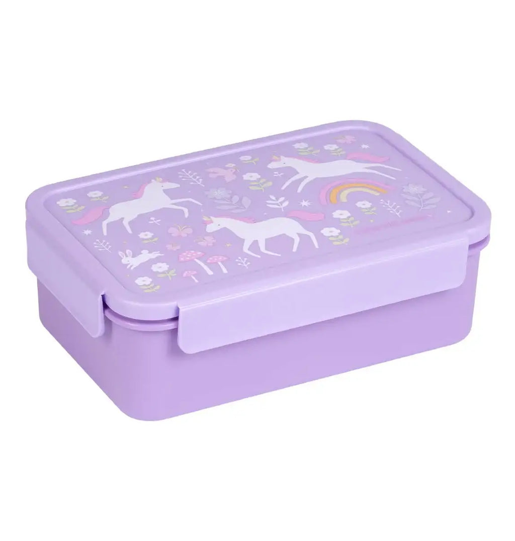 A Little Lovely Company - Bento Lunch Box: Unicorn dreams