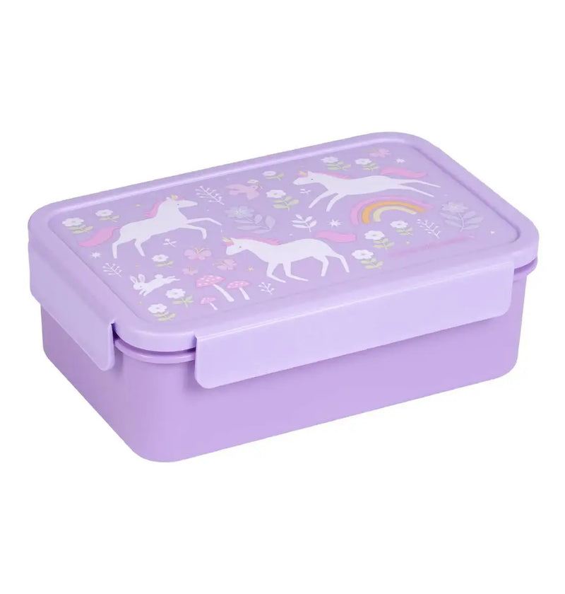 A Little Lovely Company - Bento Lunch Box: Unicorn dreams