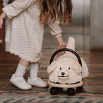 Wheely Bug Plush Dog Ride On Toy