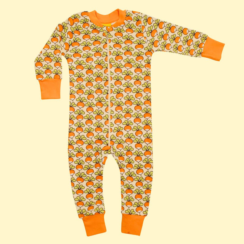 DUNS Radish: Yellow - Long Sleeve Zip Suit