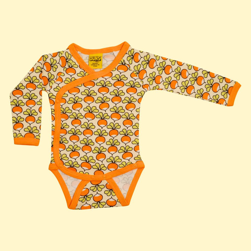 DUNS Radish: Yellow - Kimono Wrap Vest