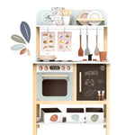 Speedy Monkey Wooden Play Kitchen with 20 Accessories
