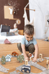 Speedy Monkey Car Track Puzzle with 2 Cars