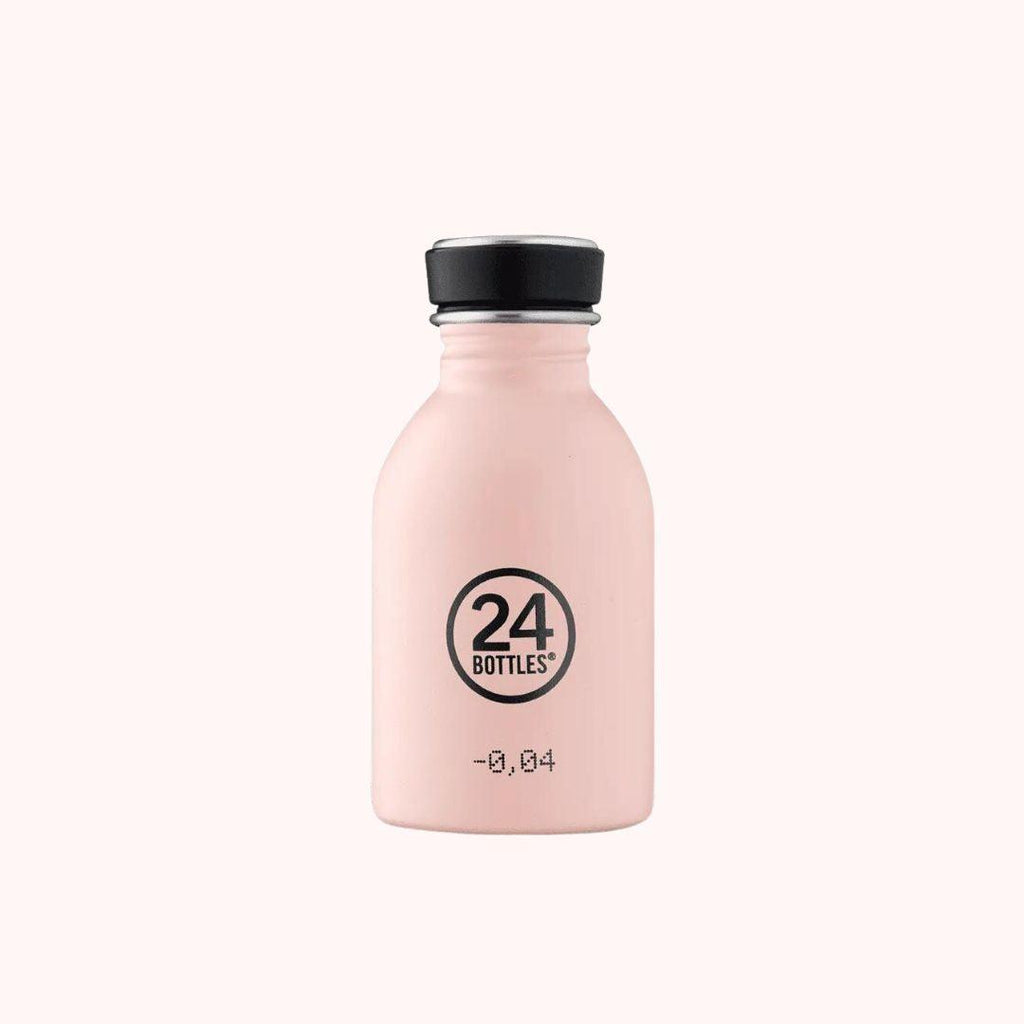 24Bottles Kids Bottle - Dusty Pink 250ml (Screw Cap) - ScandiBugs