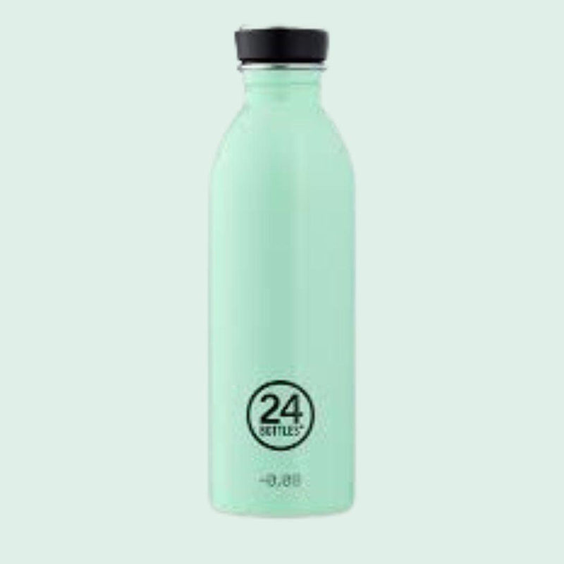 24Bottles Urban Bottle - Aqua Green - 500ml - ScandiBugs