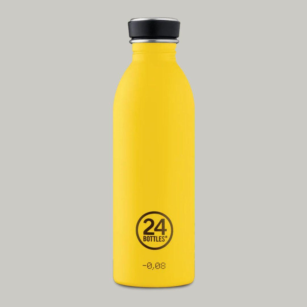 24Bottles Urban Bottle - Taxi Yellow - 500ml - ScandiBugs