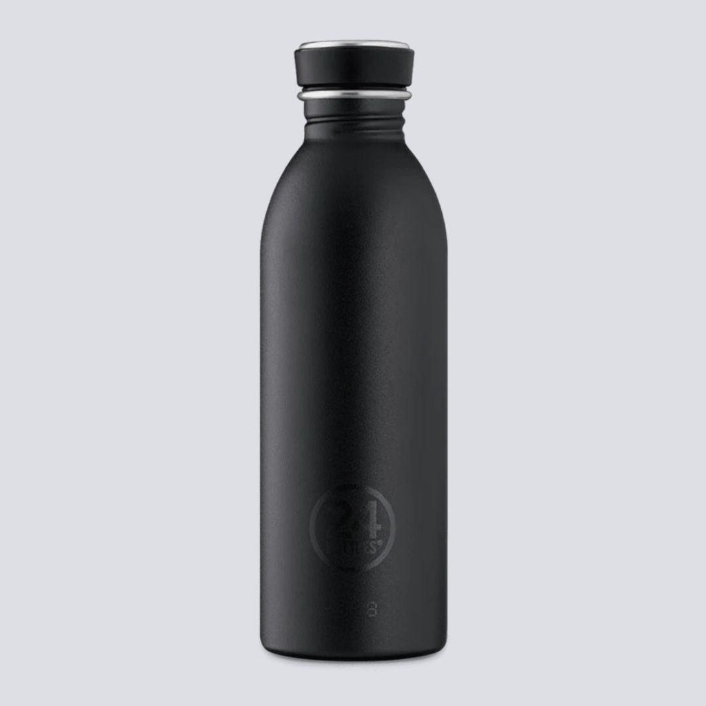 24Bottles Urban Bottle - Tuxedo Black - 500ml - ScandiBugs
