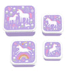A Little Lovely Company - Lunch & Snack Box Set: Unicorn Dreams