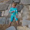 Muddy Puddles UV Protective Surf Suit - Turquoise Ice Cream