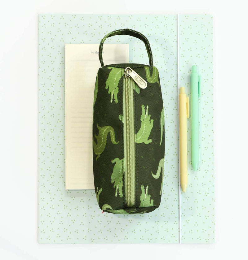 A Little Lovely Company - Kids Pencil Case: Crocodiles