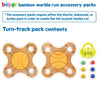 Boppi Wooden Bamboo Marble Run - 스타터 팩
