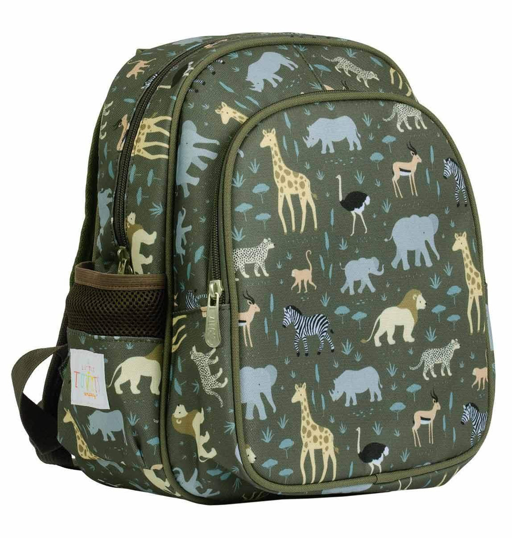 A Little Lovely Company - Backpack with Insulated Pocket: Savanna