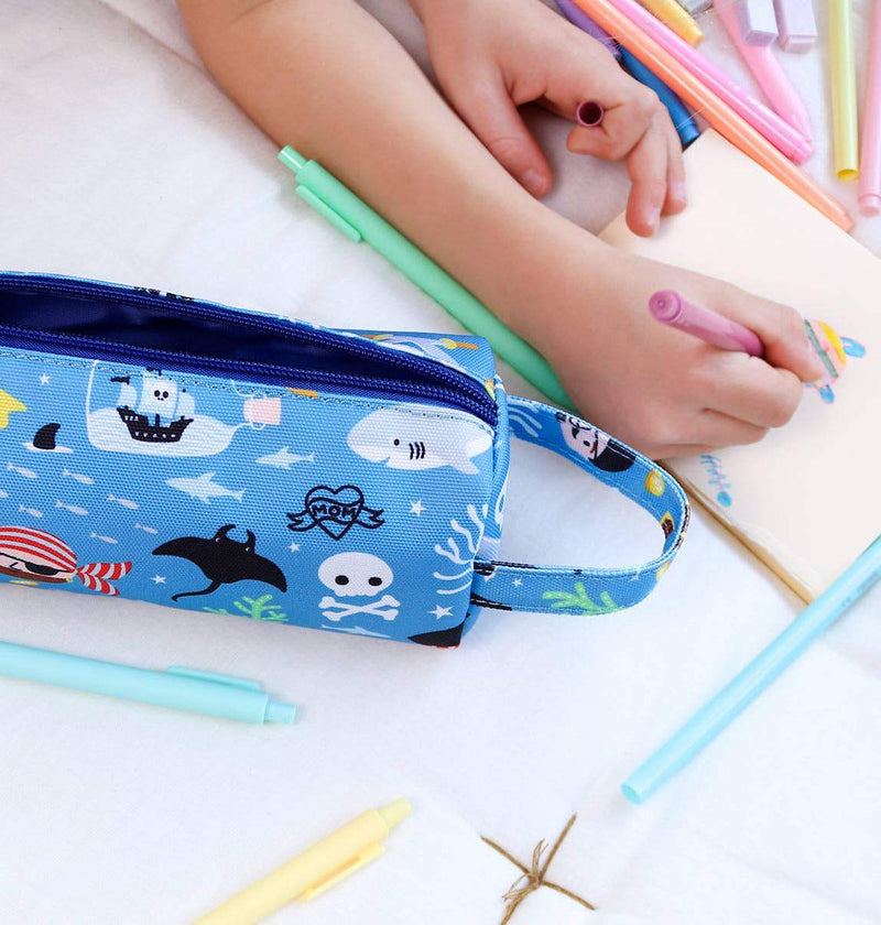A Little Lovely Company - Kids Pencil Case: Pirates