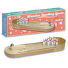 Retro Wooden Tabletop Bowling Game