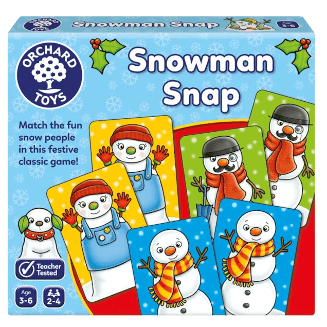 Snowman Snap - Orchard Toys Mini Game