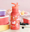 A Little Lovely Company Kids Stainless Steel Drink/Water Bottle: Fun