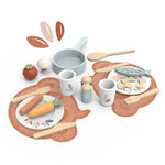 Speedy Monkey Wooden Dining Set with 19 Accessories