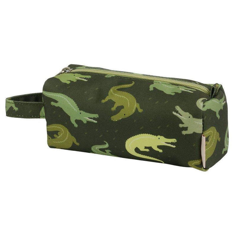 A Little Lovely Company - Kids Pencil Case: Crocodiles