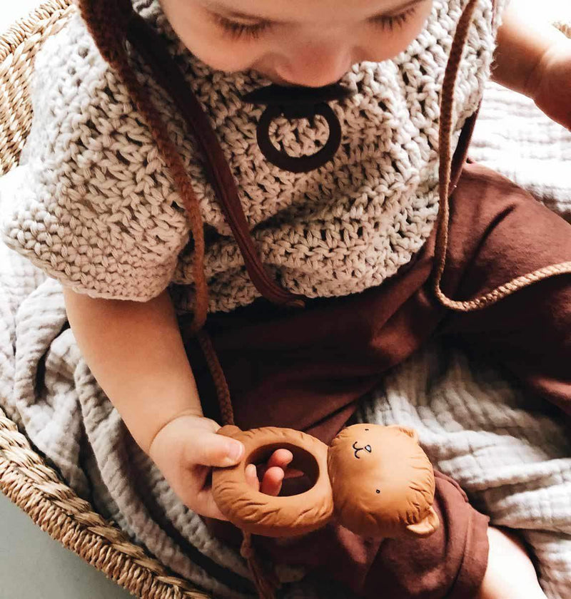 A Lovely Little Company Teething Ring: Bear