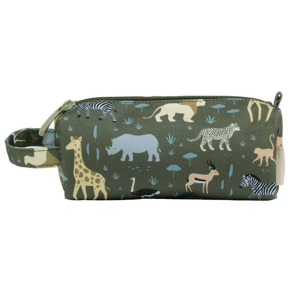 A Little Lovely Company - Kids Pencil Case: Savanna
