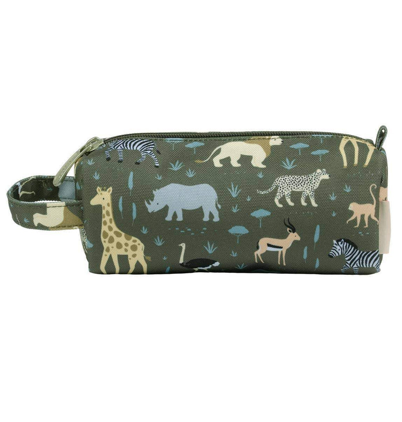 A Little Lovely Company - Kids Pencil Case: Savanna