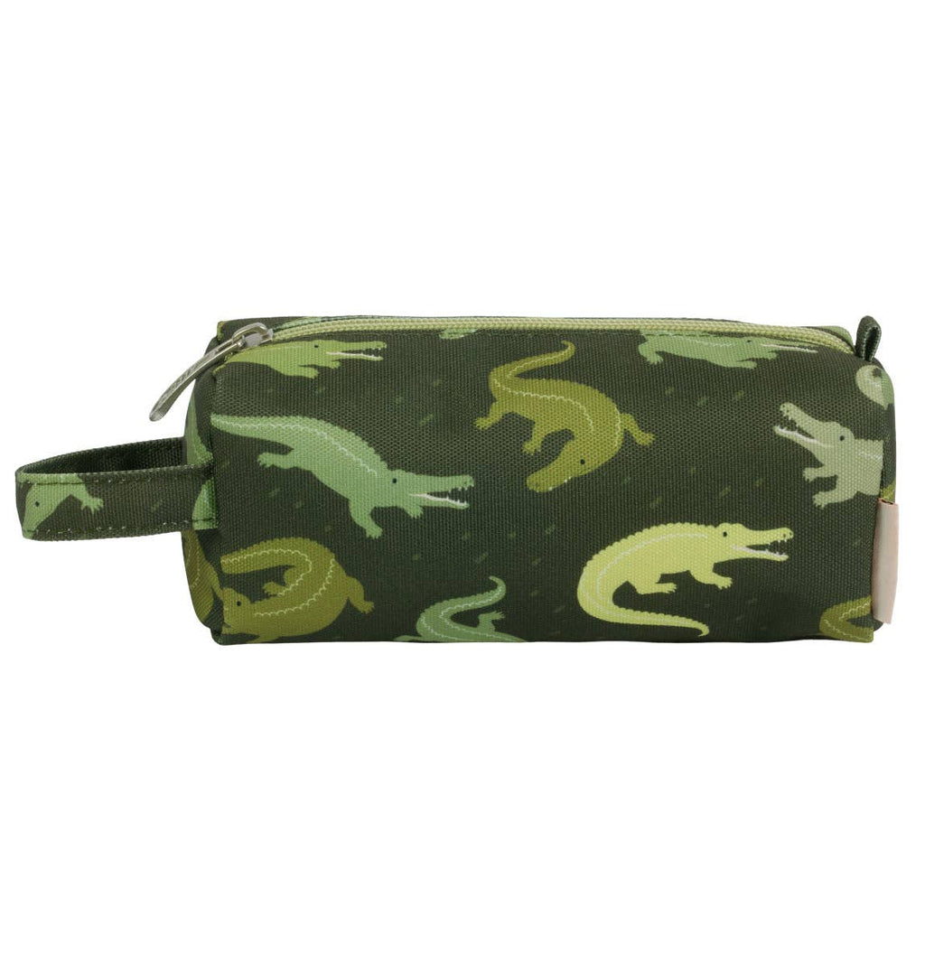 A Little Lovely Company - Kids Pencil Case: Crocodiles