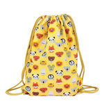 A Little Lovely Company Gym / Drawstring Bag: Animal Friends