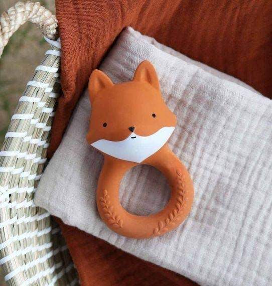 A Little Lovely Company Teething Ring - Fox