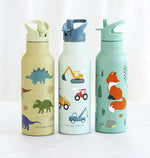 A Little Lovely Company - XL Stainless Steel Drink / Water bottle: Forest friends