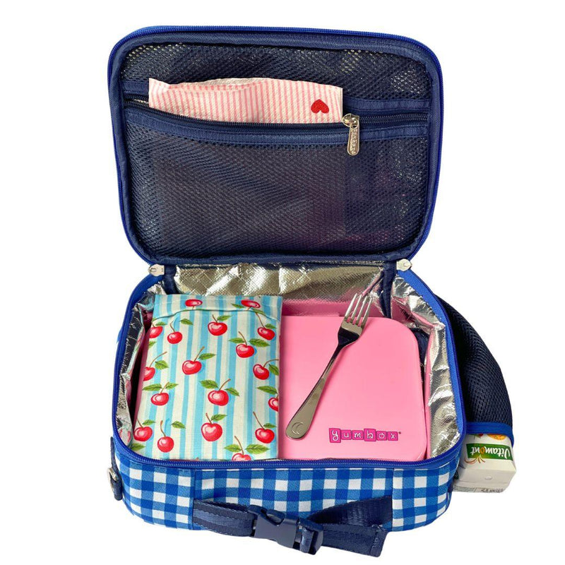 Yumbox 클래식 런치백 - 비시 블루