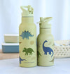 A Little Lovely Company - XL Stainless Steel Drink / Water Bottle: Dinosaurs