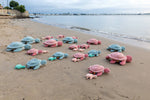 Les Ptipotos - Tilly The Turtle Mum & Baby: Pink