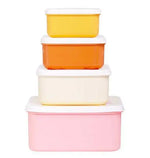 A Little Lovely Company - Lunch & Snack Box Set: Rainbows
