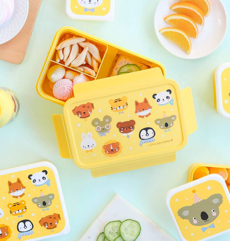 A Little Lovely Company - Bento Lunch Box: Animal friends