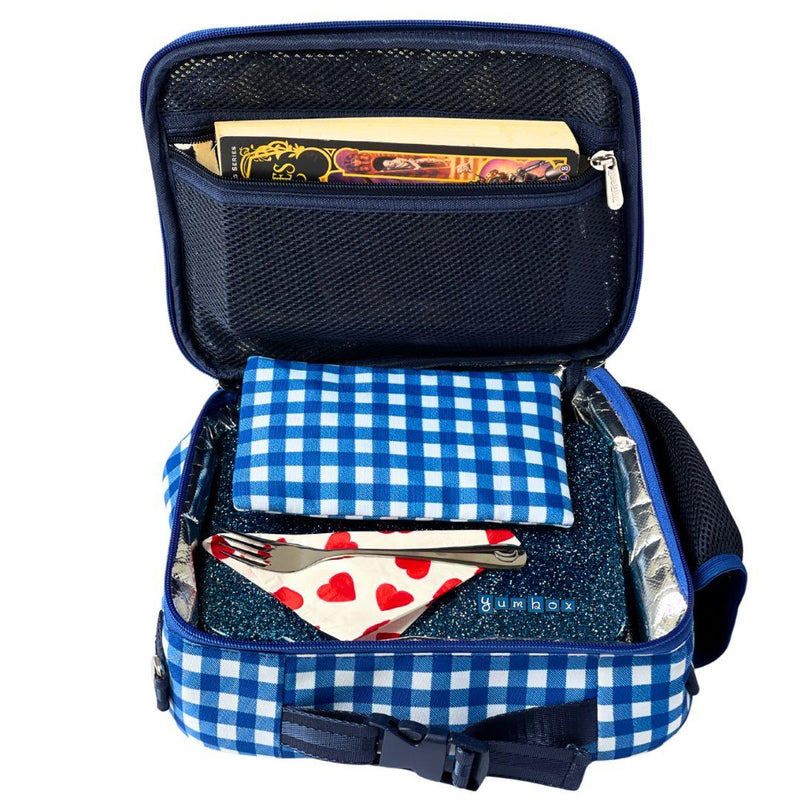 Yumbox 클래식 런치백 - 비시 블루