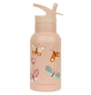 A Little Lovely Company Kids Stainless Steel Drink / Water Bottle: Butterflies